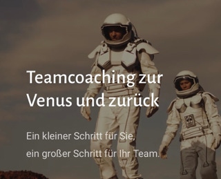 Teamcoaching zur Venus und zurück